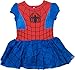 Marvel Spiderman Baby Girls' Costume Dress, Leggings and Headband Set (18-24 Months)