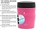 Simple Modern Rover - 12oz Rover Food Jar - Kids Vacuum Insulated Thermos 18/8 Stainless Steel Leak Proof Hydro Lunch Box Baby Food Storage Container Flask - Cotton Candy