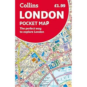Collins London Pocket Map: The Perfect Way to Explore London Landkaart – Gevouwen Kaart, 1 mei 2020