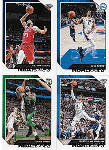 2018 2019 Hoops NBA All Stars Collection Special Edition Factory Sealed Basketball Set with Lebron James of The Lakers and Stephen Curry and Kevin Durant of The Warriors Plus 7 Other Superstars - Thumbnail 4