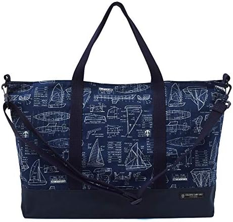 マチ付きレッスンバッグ おけいこバッグ 絵本袋 信用 N ヨットデザイン 手さげ