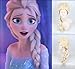 Hiliss Cosplay Costume Wig Party Hair for Elsa (Light Blonde)