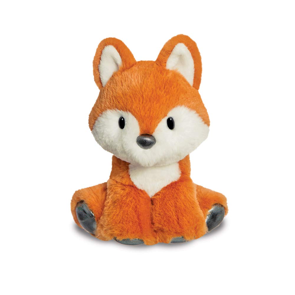 Aurora, 61407, Glitzy Tots Fox 8In, Soft Toy, Orange, Medium