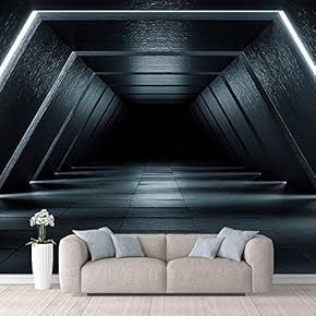 Wall Mural Impression of The Future Removable Self-Adhesive Large Wallpaper - 66x96 inches