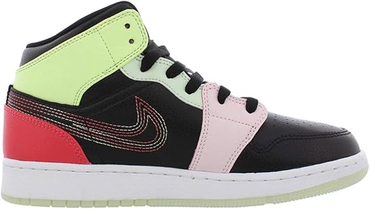 nike air jordan mid trainers in pink