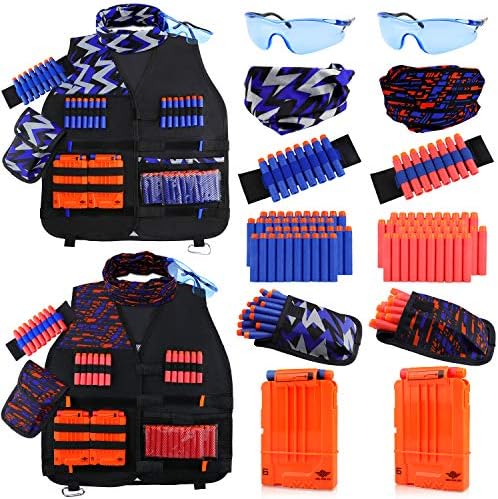 UWANTME 2 Pack Kids Tactical Vest Kit
