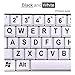 USB Wired Keyboard，Attoe Vision Keyboard with Large Print Letter and White Keys & Black Letters Keyboard, for People Who Needs or Loves Keyboard with Big Letters(Black)