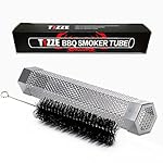 TIZZE Pellet Smoker Tube 12" Perforated BBQ Smoke Generator To Add Smoke Flavor to All Grilled Foods