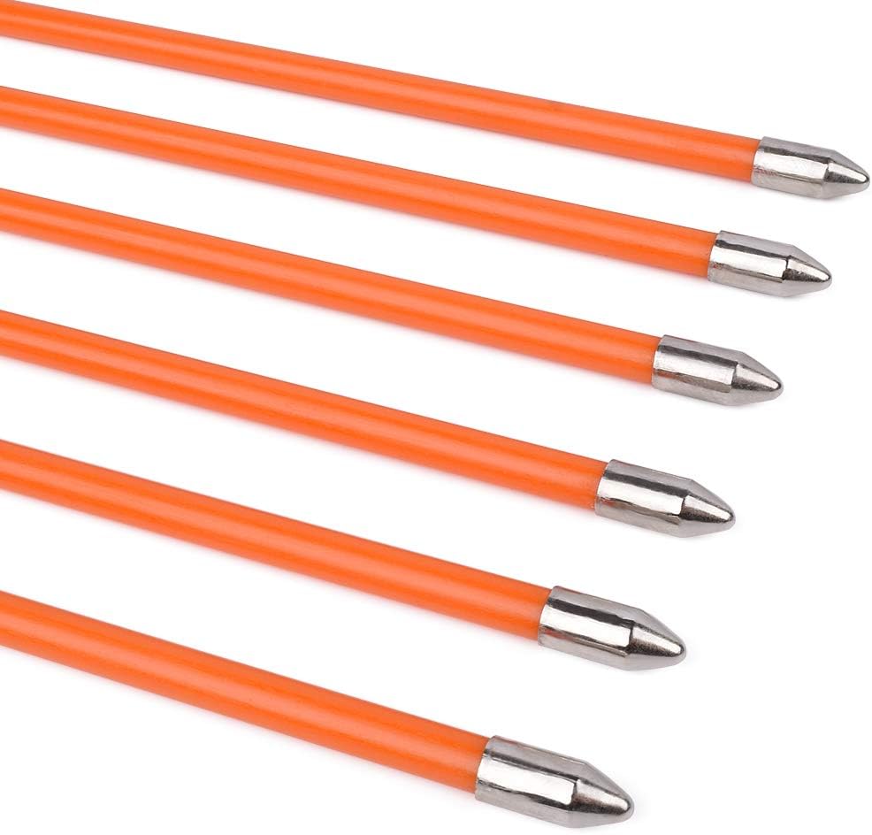 NIKA ARCHERY Fiberglass Arrows Youth Kids Practise Recurve Bows Compound Bow Shooting 12 pcs 28 inch Shafts : Sports & Outdoors