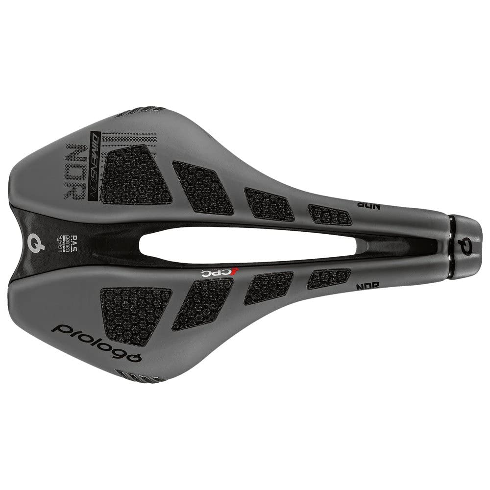 Prologo Unisex's Dimension NDR Tirox CPC Road Saddle, Anthracite/Black, 280x135mm