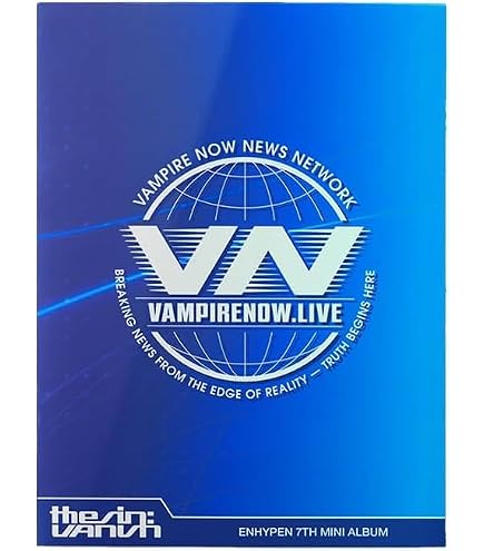 Amazon.com: ENHYPEN THE SIN : VANISH 7th Mini Album FUGITIVES Ver