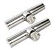 Amarine Made (2x) Stainless Tournament Style Clamp on Fishing Rod Holder for Rails 1