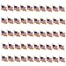 TANG SONG 50PCS Flag Waving Lapel Pins Badge Pin Patriotic Enamel Suit Jacket Lapel Pin