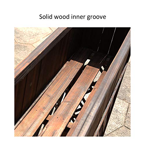KDDEON Blumenständer Korrosionsschutz-Blumen,Rankgitter Rack Massivholz Blumentrog Pflanzenrahmen Verdicken,Innen/Außen… – Bild 7