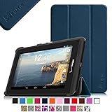 Fintie Verizon Ellipsis 7 Slim Shell Case Cover - Ultra Slim Lightweight Stand for Verizon Ellipsis 7 4G LTE Tablet, Navy