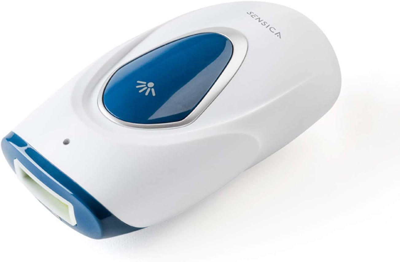 Sensilight Permanent Hair Reduction Device for Men. Using IPL Technology. Great for back, chest and large areas (Blue)