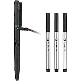 OLIGHT O'Pen 3 EDC Pen Light USB-C Rechargeable 120 Lumens Flashlight with O-Gel Ink Refills Pack of 3