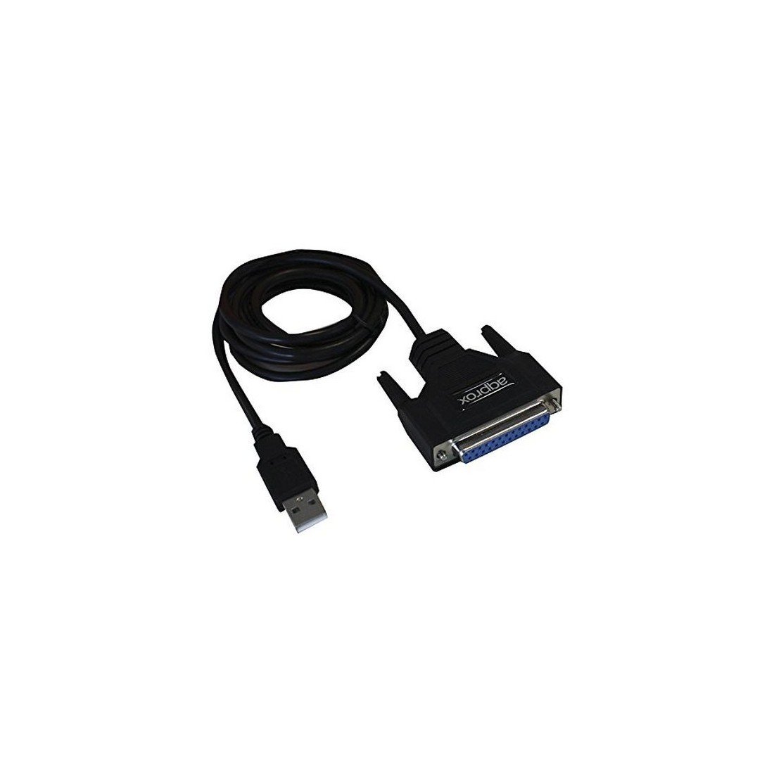 Adaptador USB a Puerto Paralelo approx! APPC26 Plug & Play Windows/Linux/Mac OS