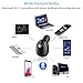 Bcway Bluetooth Earbuds, Smallest Wireless Invisible Headphones with Mic for Hands-free Call Mini V4.1 Bluetooth Car Headset for iPhone X 8 and Android Smart Phones(1 Pcs)