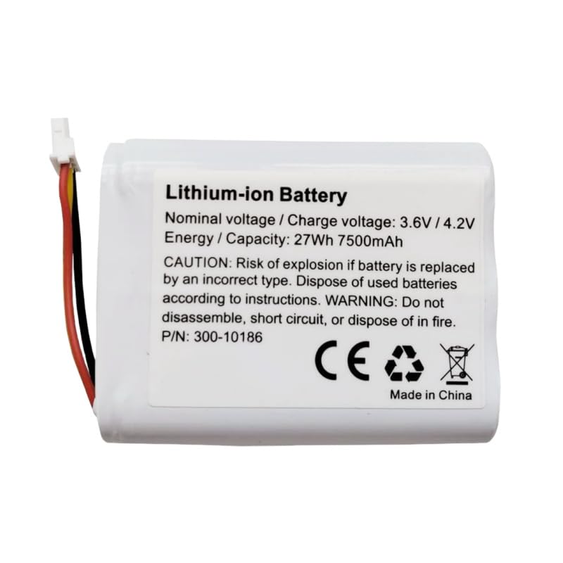 Photo 1 of Dentsing Replacement Battery 300-10186 for Home Security Panel ADT5AIO-1 ADT5AIO-2 ADT5AIO-3 Honeywell ADT2X16AIO-1 ADT2X16AIO-2 Compatible with ADT Command Smart Security Panel | 3.6V 27Wh