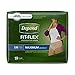 Depend FIT-FLEX Incontinence Underwear for Women, Maximum Absorbency, S/M