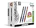 Zebra Pen Z-Grip Retractable Ballpoint Pen, Medium Point, Assorted Business Colors, 48-Pack, Model Number: 22048