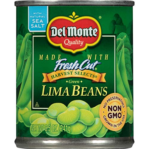 Del Monte Canned Fresh Cut Harvest Selects Green Lima Beans, 8.5 Ounce - Thumbnail 3