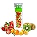 LA Organics Fruit Infuser Water Bottle - 100% Leak Proof and BPA Free - Fruit Infused Water Bottle Comes with Bonus Infusion Recipe Ebook