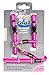 Rogz Reflective Nylon Cat Leash and Harness Combination Set, escape proof for walking and fully adjustable to fit most breeds, Pink