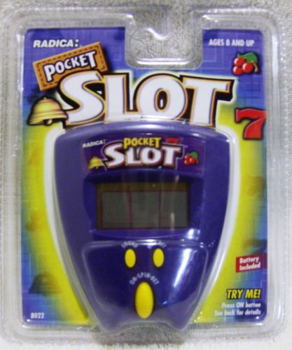 Radica Handheld Electronic Pocket Slot 7 Game