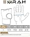 EMRAH PRO Training Boxing Inner Gloves Hand Wraps MMA Fist Protector Bandages Mitts - X (Black, Medium)