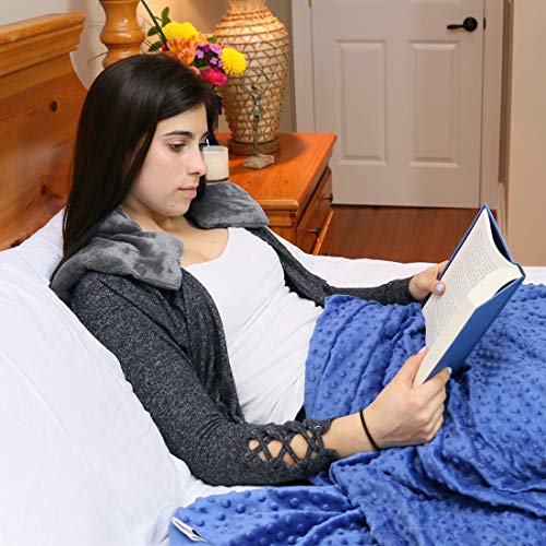 Huggaroo Original Unscented Microwave Heating Pad for Neck and