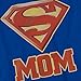 Superman Super Mom T Shirt & Stickers (Large)