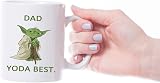 GrassVillage Dad Yoda Mug 11oz Funny Dad Gift Novelty Dishwasher Safe view 4