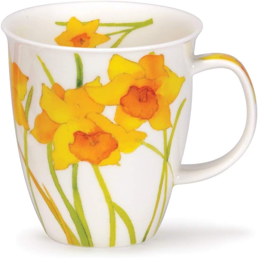 Dunoon Bone China Nevis Mug Flora Daffodils BigaMart