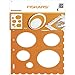 Fiskars 8.5x11 Inch Sheet Ovals Shape Template