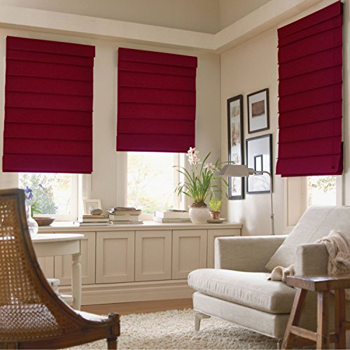 Window Blind Store Hanna Fabric Roman Shade Biking Red 27x64