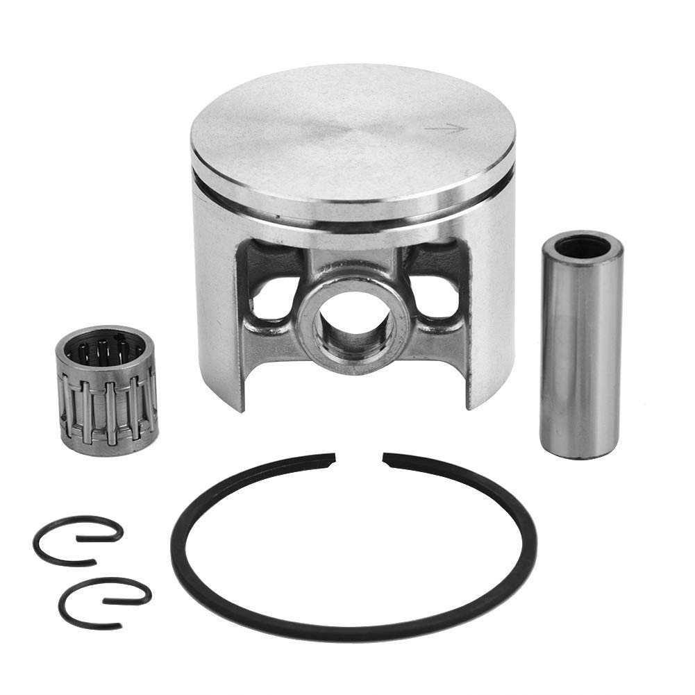 Garosa Cylinder Piston Kit for Brush Cutter Trimmer and Chainsaw Engine Repair, Replacement Piston Rings Assembly Compatible with 266 XP 268 Special Grass Trimmer Motor Parts