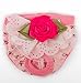 3-Piece Set Lillypet® Dog Puppy Diaper Sanitary Pants Underwear Panty Female Girl For SMALL Breeds Flower Rose Lace Green Pink Yellow (M)