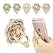 Phone Ring, ECVILLA Luxury Rose Shape Universal Phone Stand,Multi-Angle Portable Stand,360 Rotation 3D Aluminium Alloy Ring Grip/Phone Holder for iPhone6 6s 7 Plus Samsung Galaxy Note LG HTC (red)