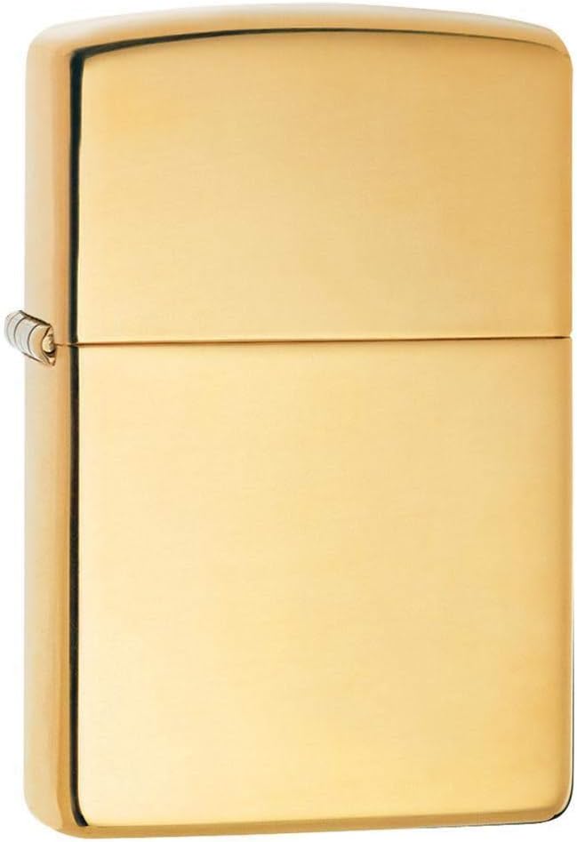 Zippo 107901-SSI High Polish Brass 254B Multi US Made