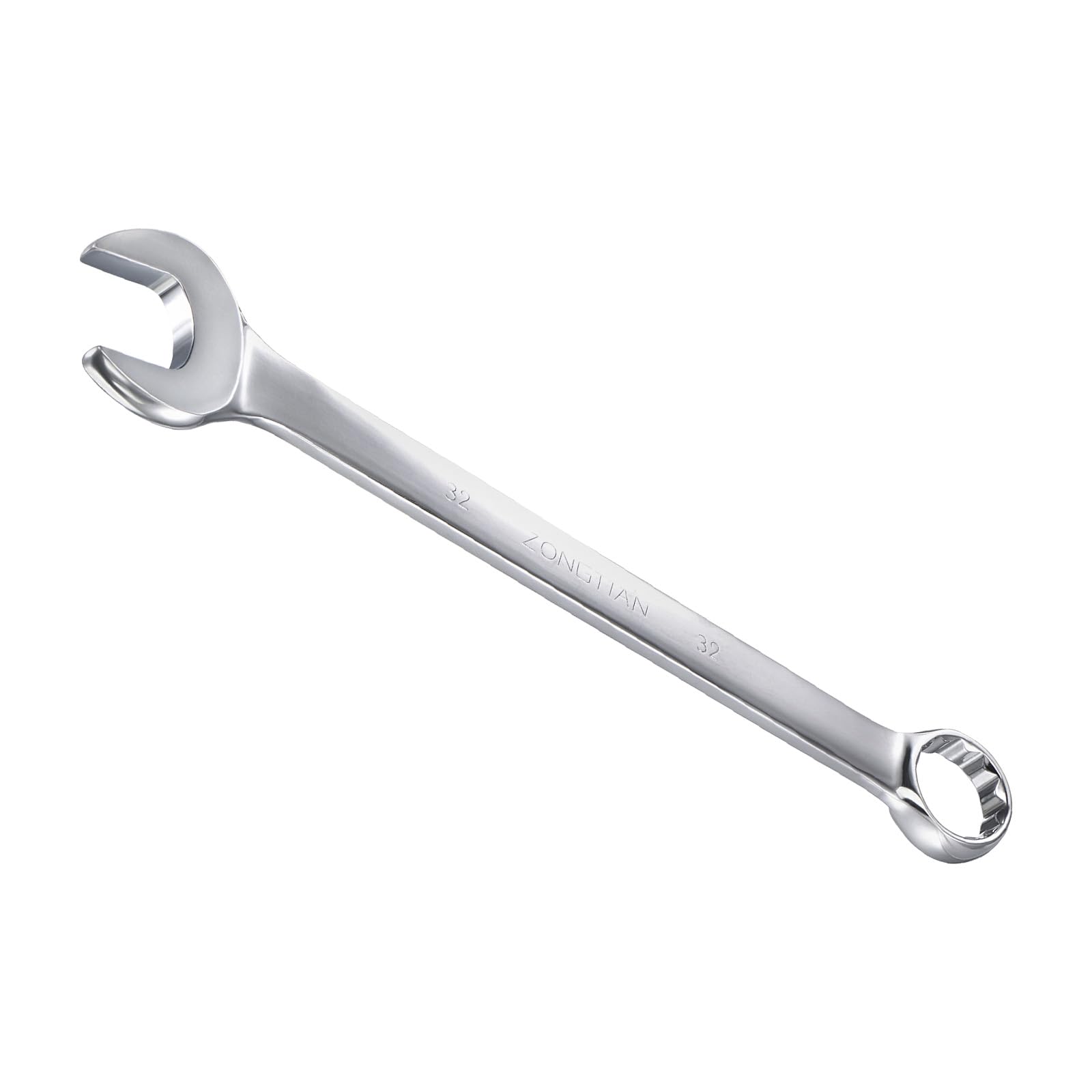 CoCud Combination Wrench, 32mm Metric Box Open End 12-Point Design 15-Degree Offset, Double Ended Box and Open End - (Applications: for Home Garage)