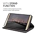 kwmobile Case for Huawei MediaPad X2 7.0 with fabric cover and stand with Design Fabric - Tablet Case Cover Cases