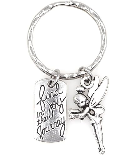 Tinkerbell Tinker Bell Fairy Keyring Keychain Bag Charm Gift - Foto 8