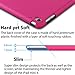 iPad Mini 4 case, ROARTZ Magenta Slim Fit Smart Rubber Coated Folio Case Hard Cover Light-Weight Auto Wake/Sleep for Apple iPad Mini 4th Generation Model A1538/A1550 Retina Display