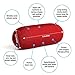 Cushie Pillows Super Tiny 3.5 inches x 8 inches Microbead Bolster Squishy/Flexible/Extremely Comfortable Roll Pillow (Red)