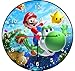 Super Mario Yoshi Wall Clock