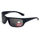 V.W.E. Large Men Safety Sunglasses With Reading Bifocal - ANSI Z87.1+ Certified Glasses Readers