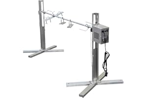 Lamb/Pig Heavy Duty Rotisserie Kit stainless steel