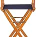 Casual Home 30-Inch Solid Wood Director Chair, Honey Oak Frame